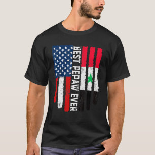 Camiseta Bandeira Americana Síria: A Melhor Família Popular