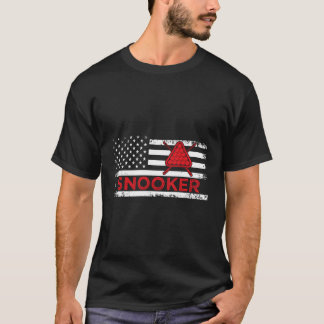 Camiseta Bandeira Americana Snooker Patriot Americano Flag