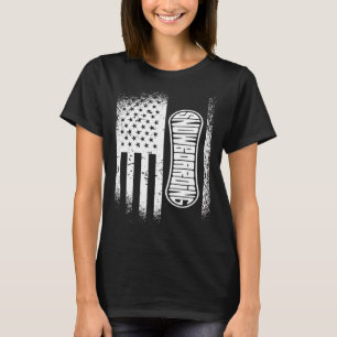 Camiseta Bandeira Americana Snowboard