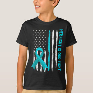Camiseta Bandeira Americana Sua Luta É Minha Síndrome De Po