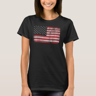 Camiseta Bandeira Americana T Mostra A Usa Patriótica Para