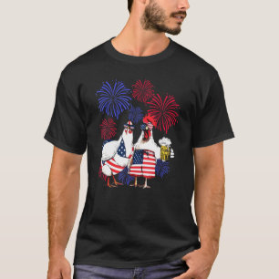 Camiseta Bandeira Americana Turquia Independência Dia 4 De