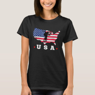 Camiseta Bandeira Americana Usa Patriota Esportiva American