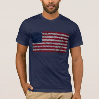 Camiseta Bandeira americana velha