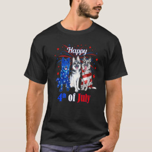 Camiseta Bandeira Americana Vermelha Branca Azul Pastor Ale
