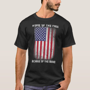 Camiseta Bandeira Americana Veterano Para Homens Mulheres C