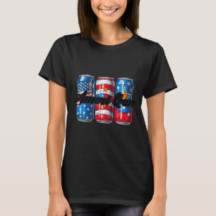 Camiseta bandeira americana vintage americana 4 de julho
