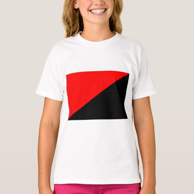 Camiseta Bandeira Anarquista (Anarquismo) (Frente)