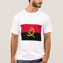 Camiseta Bandeira Angola