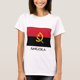 Camiseta Bandeira Angola