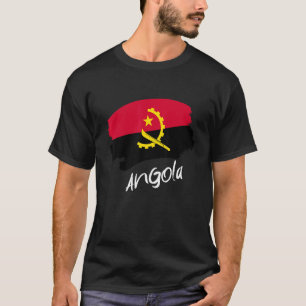 Camiseta Bandeira Angolana Angola