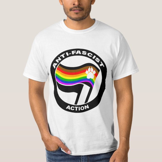 Camiseta bandeira anti-furo LGBT (Frente)