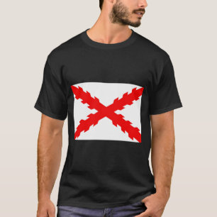 Camiseta Bandeira Antiga da Espanha Novas Índias Espanholas