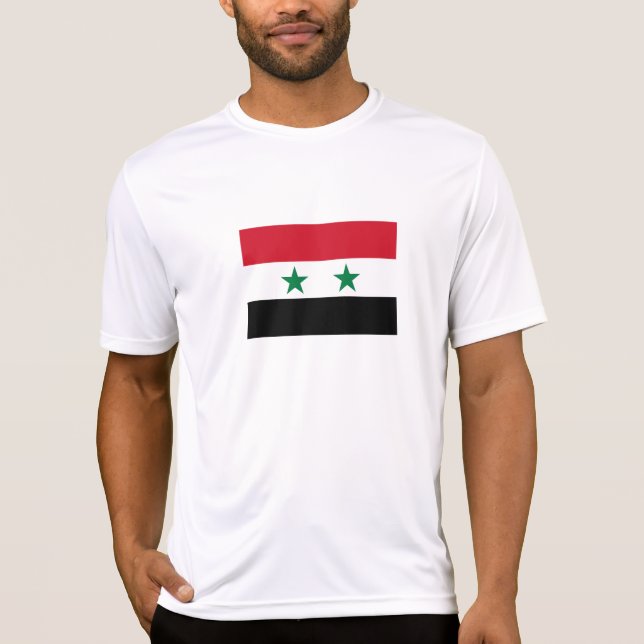 Camiseta Bandeira antiga da Síria (Frente)
