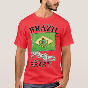 Camiseta Bandeira Antiga do Brasil