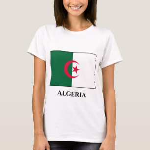 Camiseta Bandeira Argélia