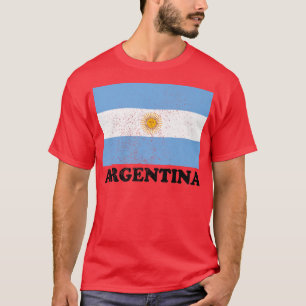 Camiseta Bandeira argentina do Orgulho argentino