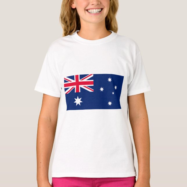 Camiseta Bandeira Australiana (Frente)