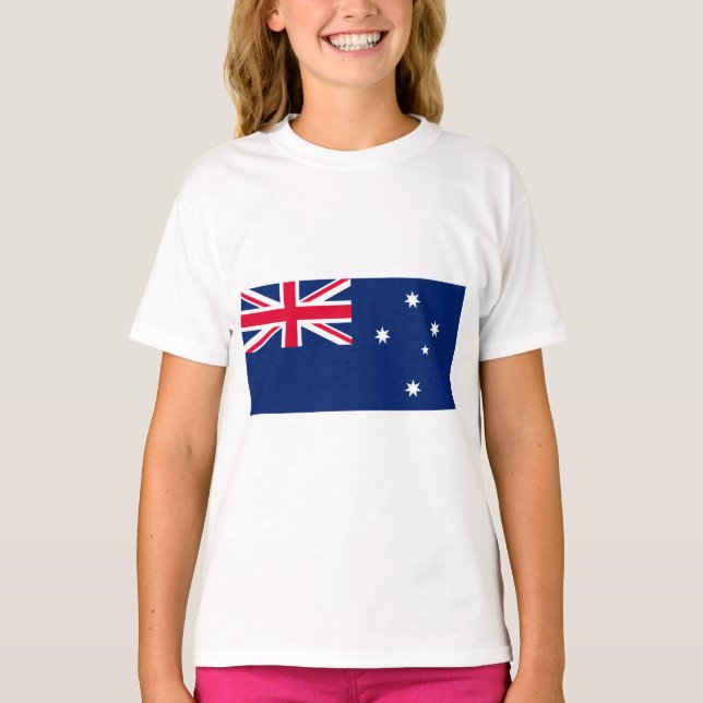 Camiseta Bandeira australiana (Frente)