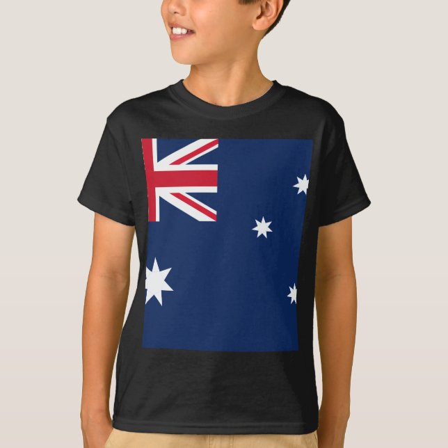 Camiseta bandeira australiana (Frente)