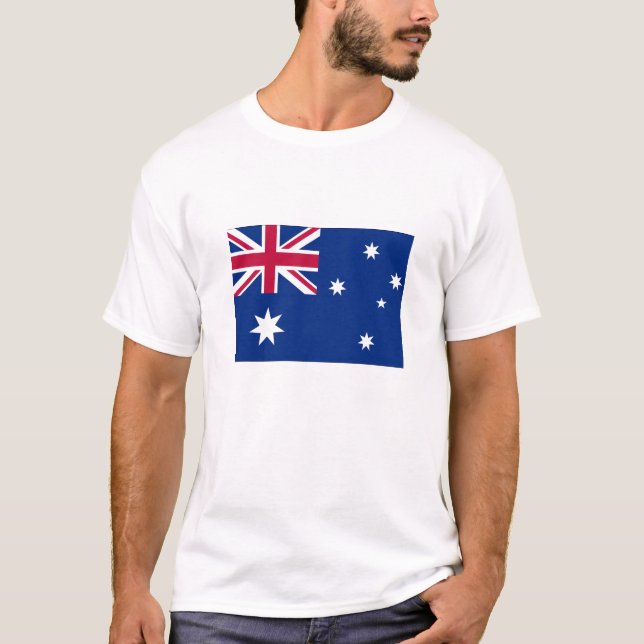 Camiseta bandeira australiana (Frente)