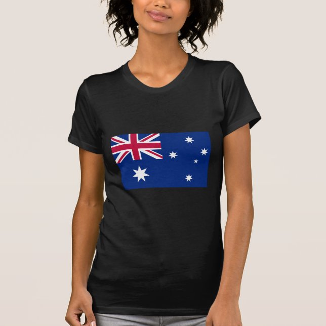 Camiseta bandeira australiana (Frente)