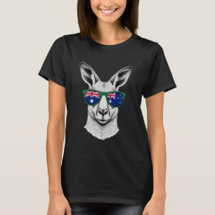 Camiseta Bandeira Australiana Canguru Austrália 5