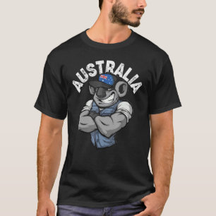 Camiseta Bandeira australiana do Dia da Austrália Toddler K