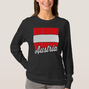 Camiseta Bandeira Austríaca Para A Áustria