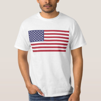 Camiseta Bandeira bandeira americana dos Estados Unidos -