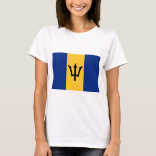 Camiseta Bandeira Barbadiana (Barbados) (Bajan)