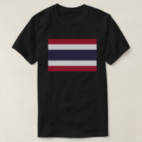Bandeira básica tailandesa T-Shirt