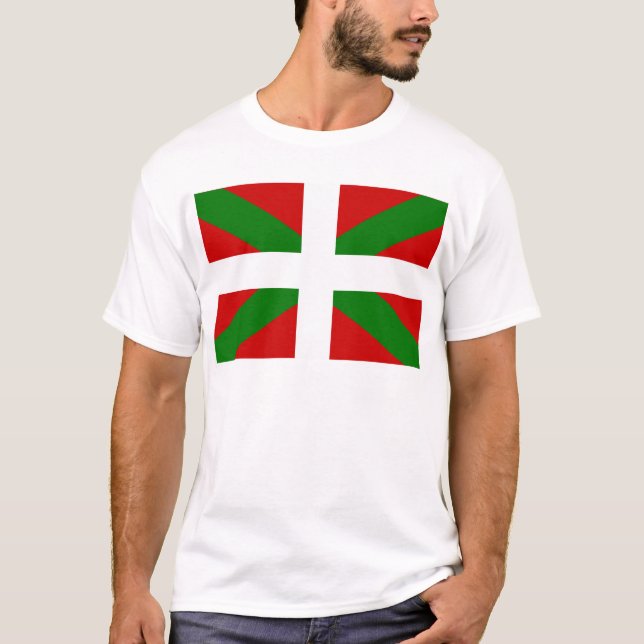 Camiseta Bandeira Basque (Frente)