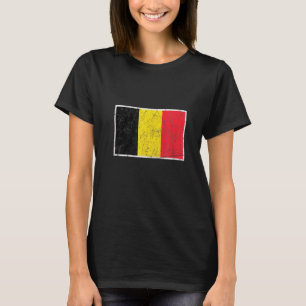 Camiseta Bandeira belga Vintage