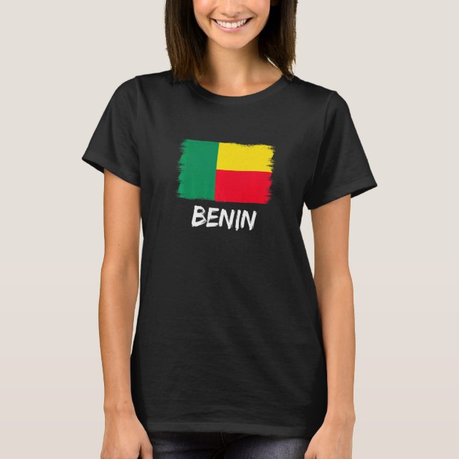 Camiseta Bandeira Beninense Benim (Frente)