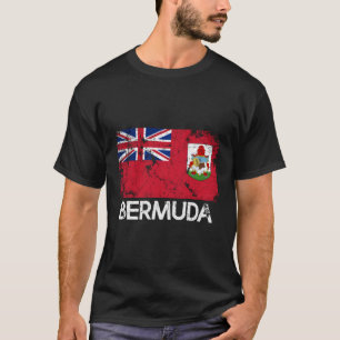 Camiseta Bandeira Bermudan Feita Nas Bermudas