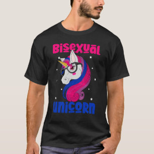 Camiseta Bandeira Bi Unicórnio Bissexual Orgulho Lgbt Al