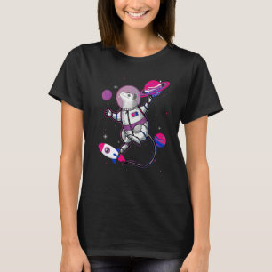 Camiseta Bandeira Bissexual do Gambá no Espaço Orgulho Biss