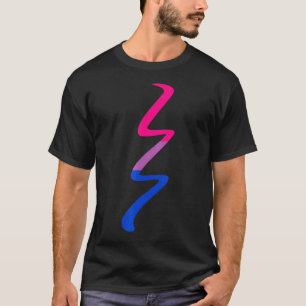 Camiseta Bandeira Bissexual Símbolo Raku Reiki Yoga Espirit
