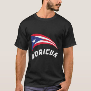 Camiseta Bandeira Boricua de Porto Rico - Orgulho Porto Ric