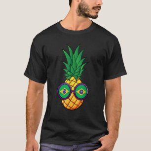 Camiseta Bandeira Brasil de Pinneaple