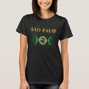 Camiseta Bandeira Brasil de Vaga Cidade de São Paulo