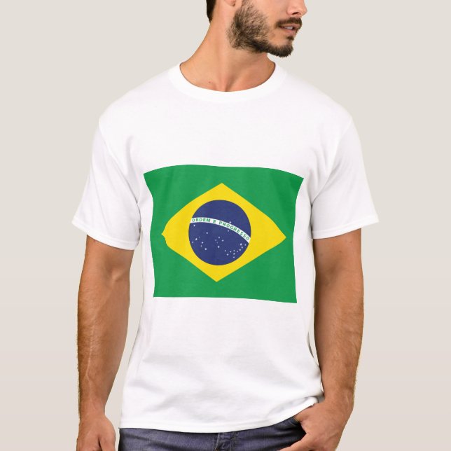 Camiseta Bandeira brasileira (Frente)
