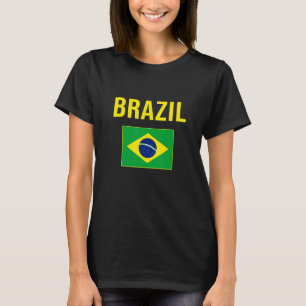 Camiseta Bandeira Brasileira de Futebol do Brasil