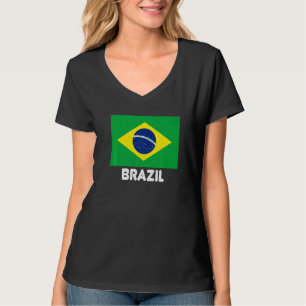 Camiseta Bandeira brasileira do Orgulho Brasileiro