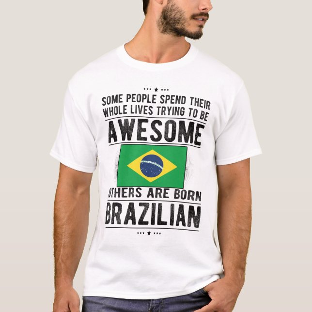 Camiseta Bandeira brasileira é patrimônio brasileiro (Frente)