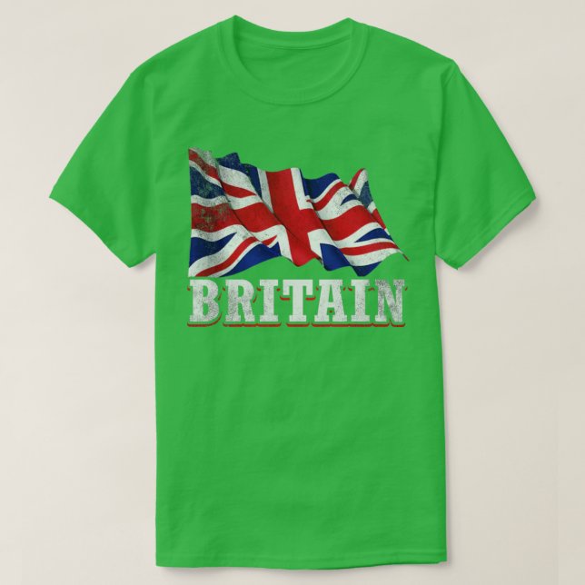 Camiseta Bandeira Britânica (Frente do Design)