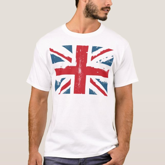 Camiseta Bandeira britânica (Frente)