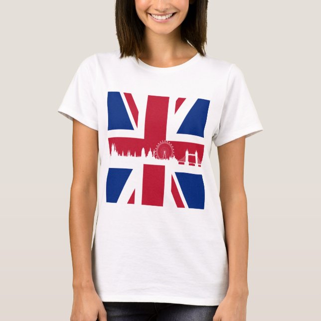 Camiseta Bandeira Britânica (Frente)
