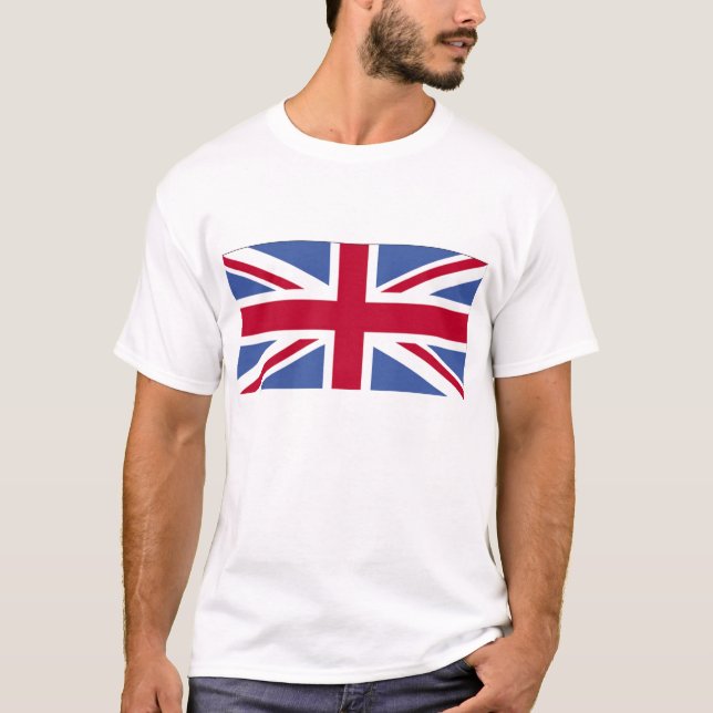 Camiseta Bandeira Britânica (Frente)